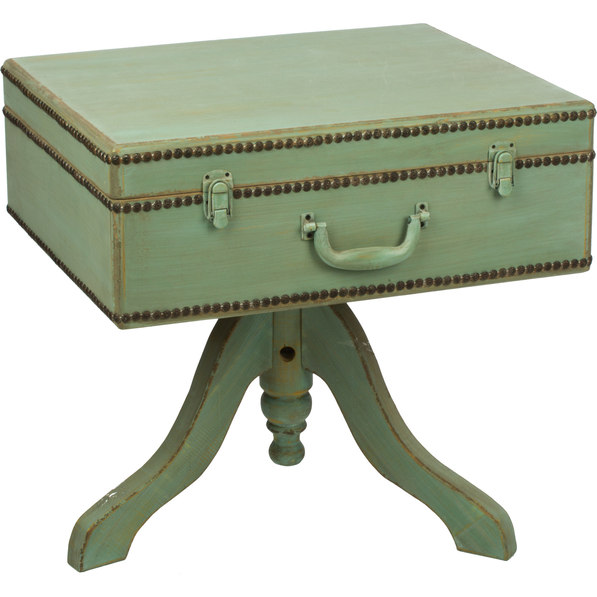 Tripar Suitcase End Table Wayfair